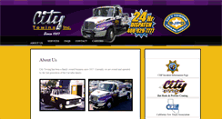Desktop Screenshot of citytowingsj.com